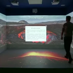 Wall and Floor 3D Multimedia Projection System Finger Touch Kit Solution