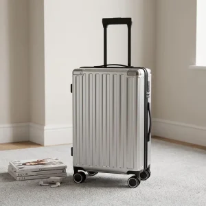 Waterproof ABS+PC Classic Durable 4 Wheel Spinner Luggage with TSA Lock Lightweight Anti Theft Fashionable Travel Bag