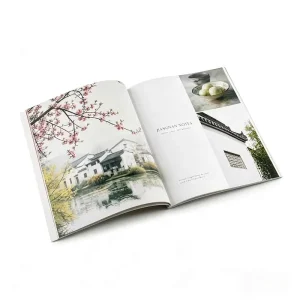 Waterproof And Tear Resistant Customized A4 Magazine Booklet Brochures Catalog Printing