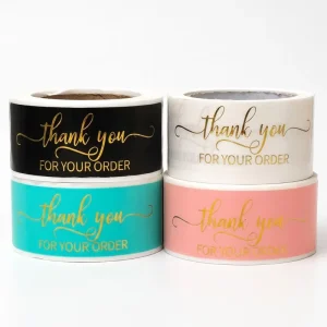 Waterproof Food Grade Vinyl Self-Adhesive Rectangular Custom Printed Logo Labels for Cosmetic Packaging