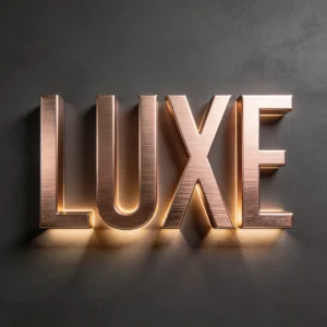 Waterproof LED Backlit Letter Sign Custom Storefront Logo Outdoor Business Signage