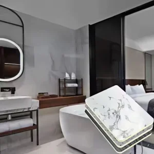 Waterproof UV Interior Wall Panels 3D Marble Design Decorative Wall Sheets for Modern Interiors