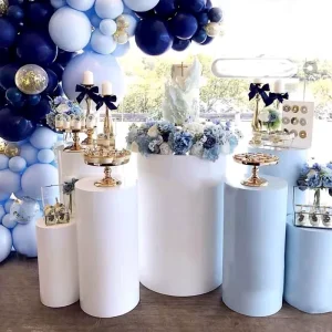 Wedding Engagement Birthday Party Home Decor Dessert Stand Cake Cylinder Table Wrought Iron New Style Ornaments Display Props