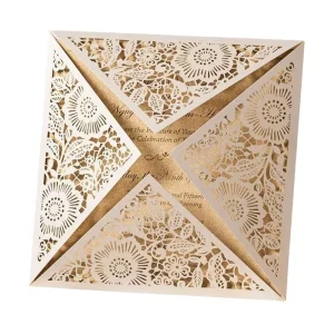 Wedding Invitation Kit Embossed Paper