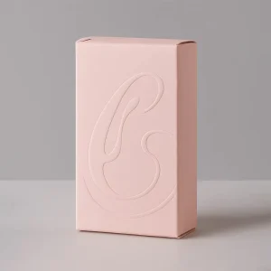 White Custom Embossed Matt Laminated Paper Boxes With Sponge Lining Foil Stamping For Cosmetic Skin Care Serum Perfume Packaging