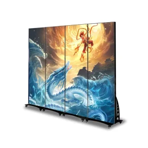 WiFi-Controlled Indoor LED Poster Display with Full HD Screen