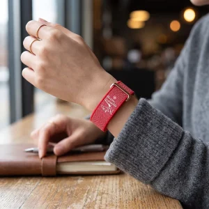 Win Win OEM UV Printed Clock Pattern Breathable Nylon Sport Strap Adjustable Replacement Loop Bracelet for Google Fitbit Air