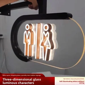 Wireless Aluminum Neon Flex Logo Signage Shopping Malls Showroom Mini-letter Custom Storefront Signs China Origin Model