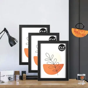 Wood Photo Frame Empty Frame Handmade Wall Mount A4 Certificate License Picture Frame Tabletop Calligraphy Art Display Frame