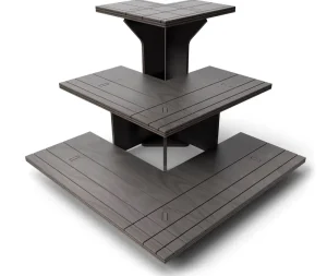 Wooden Card Stylish and Durable Retail Unique Design Display Stand Holder for Counter Tabletop Display Supplies