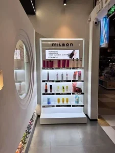 Wooden Cosmetic Display Stand