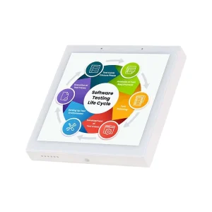 YC SM41P White 4inch Home Automation Mini Switch Wall Control Monitor 4 Inch Custom Linux Display Tablet