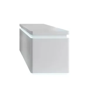 YTSF C28 Multifunctional LED Illuminated Rectangular Display Stands & Cabinets with Baked Finish for Exhibition
