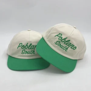 Yukaihe Custom Unstructed Snapback Hat Custom Little Curved Dad Hat Custom Embroidery Logo Hat