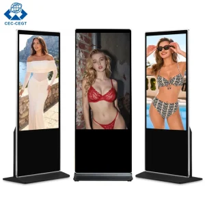 ZDHQ 43 Inch 4K High-definition LCD Panel Touchscreen Digital Poster Wayfinding Android WiFi Retail Store CMS
