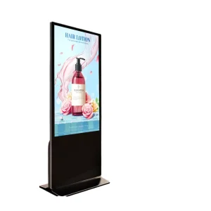 ZDHQ 65 Inch Commercial Digital Poster Display LCD Screen 4K Advertising Signage with Android CMS Remote Control