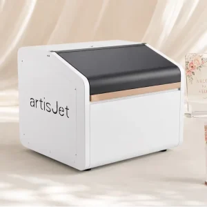 artisJet Young A4 Desktop UV Flatbed Printer Digital UV LED Printing for Acrylic Wood Glass Wedding Photo Album Photography Gift