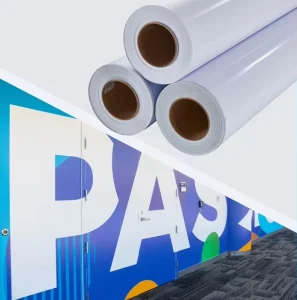 pp Inkjet Synthetic Paper Non Tearable Waterproof Self Adhesive Sticker Removable pp Synthetic Paper Roll